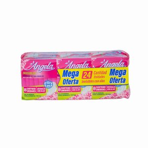 TOALLA  HIGIENICA  ANGELA INVISIBLE PREPACK  24 UNDS