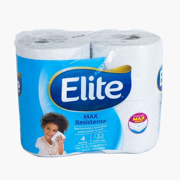 PAPEL HIGIENICO ELITE MAX RESISTENTE   4X8