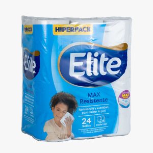 PAPEL HIGIENICO ELITE MAX RESISTENTE  1X24