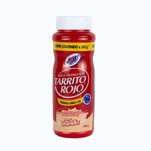 TARRITO ROJO VAINILLA SUPER CONTENIDO  380 GR