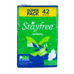 STAYFREE NORMAL ALAS  42 UNIDADES