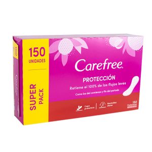 PROTECTORES  CAREFREE ORIGINAL PERFUME  150 UNIDADES