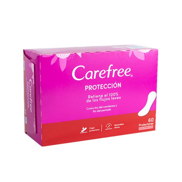 PROTECTORES CAREFREE ORIGINAL PERFUME  60 UNIDADES