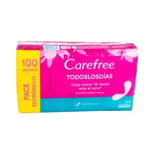 PROTECTORES  CAREFREE BRISA SIN PERFUME  100 UNIDADES