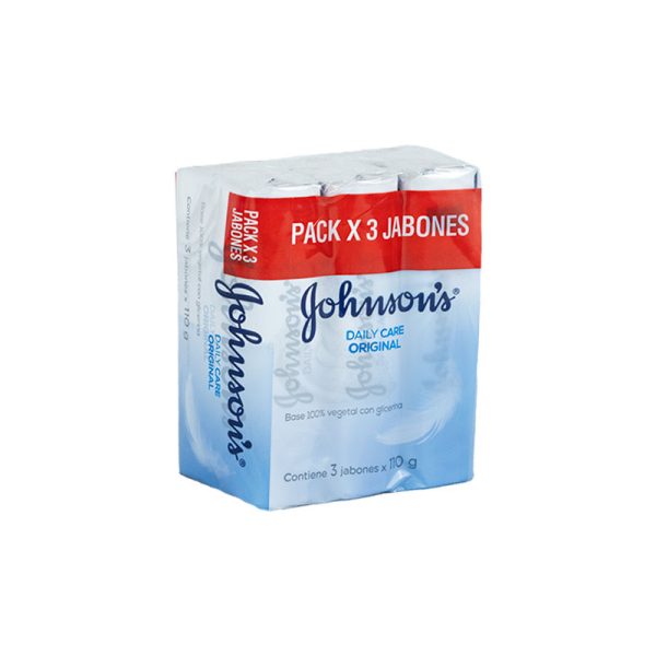 JABON JOHNSON ADULTO ORIGINAL  3 UNIDADES