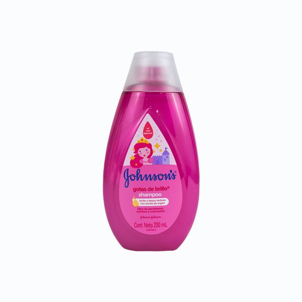 SHAMPOO JOHNSON BABY GOTAS BRILLO 200 ML