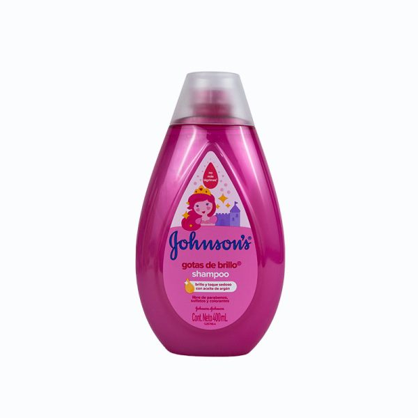 SHAMPOO JOHNSON BABY GOTAS BRILLO 400 ML