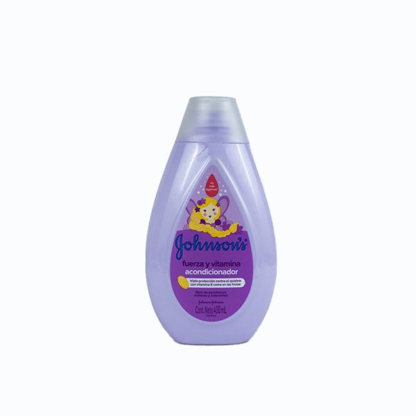 ACONDICIONADOR JOHNSON BABY FUERZA Y VITAMINA 400 ML
