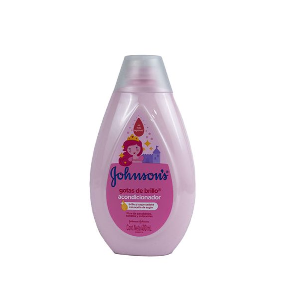 ACONDICIONADOR JOHNSON BABY GOTAS BRILLO 400 ML