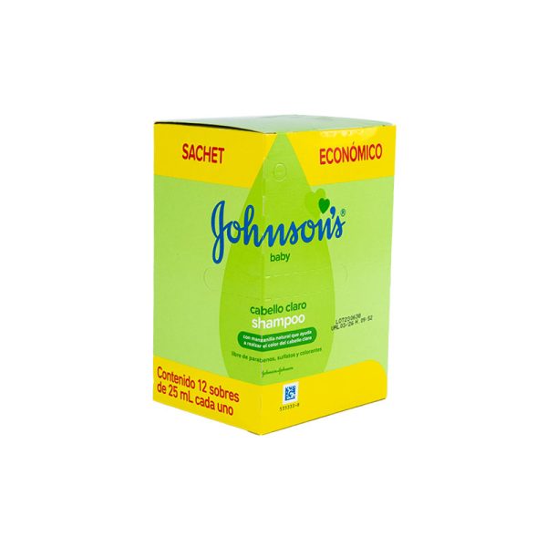 SHAMPOO JOHNSON BABY MANZANILLA DISPLAY 25 ML