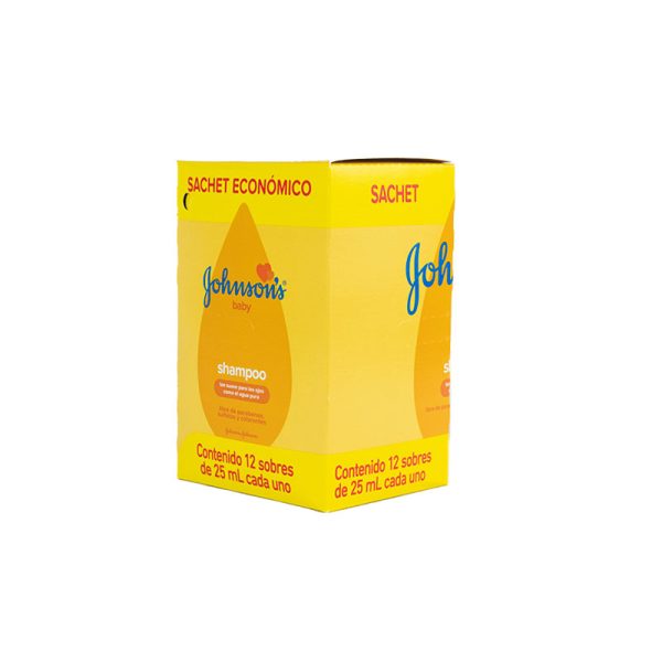 SHAMPOO JOHNSON BABY ORIGINAL DISPLAYX25ML (16DP/12UN/25ML)