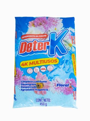 DETERGENTE 4K FLORAL  450  GR