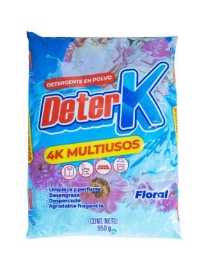 DETERGENTE 4K FLORAL  950 GR