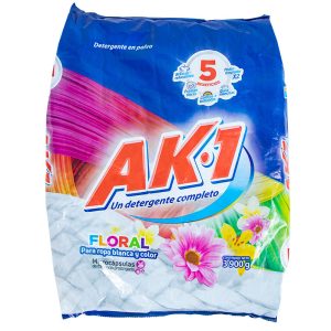 DETERGENTE AK1 FLORAL  3900 GR
