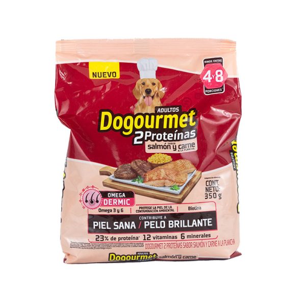 DOGOURMET SALMÓN Y CARNE 350 GR
