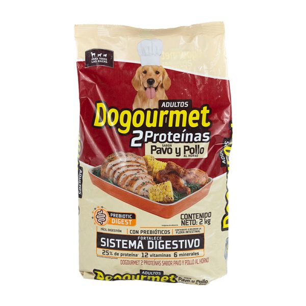 DOGOURMET PAVO Y POLLO 2 KG