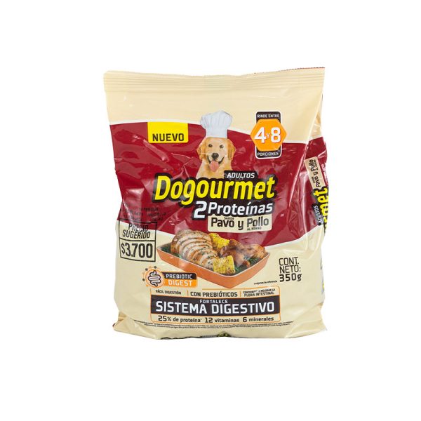 DOGOURMET PAVO Y POLLO 350 GR