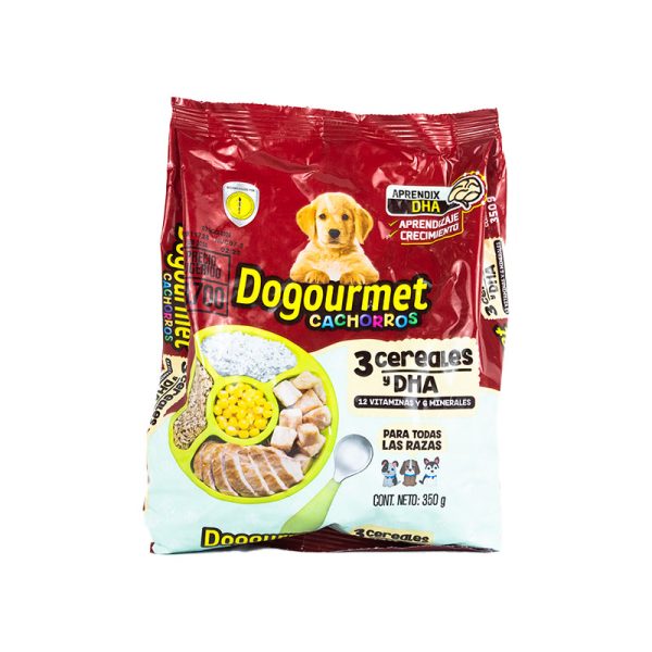 DOGOURMET CACHORROS 3 CEREALES 350 GR