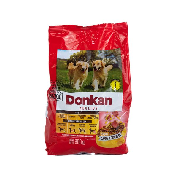 DONKAN CARNE Y CEREALES 800 GR