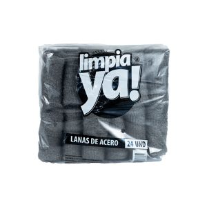 PAQUETE DE LANA ACERO LIMPIAYA 24 UND