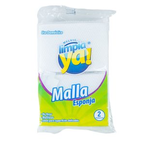 PAQUETE DE MALLA CUIDADO LIMPIAYA X2