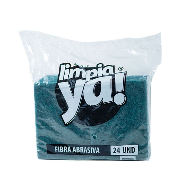 PAQUETE DE FIBRA ABRASIVA LIMPIAYA 24 UNIDADES