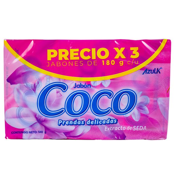COCO PRENDAS DELICADAS 3 X 180 GR