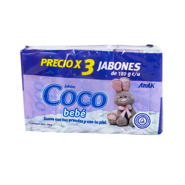 COCO BEBE  3 X 180 GR