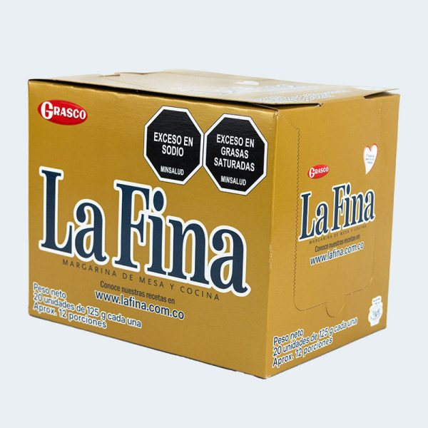 LA FINA BARRA   DISPLAY  125 GR