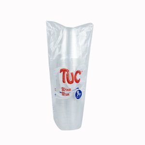 VASO 9 OZ TRASLUCIDO  TUC  50 UND