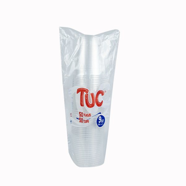 VASO 9 OZ TRASLUCIDO  TUC  50 UND
