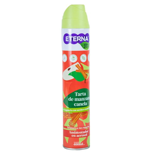 AMBIENTADOR ETERNA AEROSOL MANZANA CANELA 400 ML