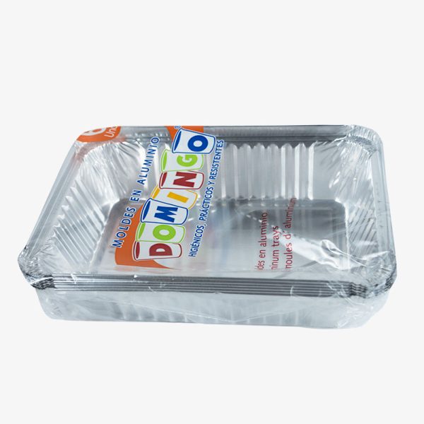 BANDEJA ALUMINIO SPAGETTI  6 UND