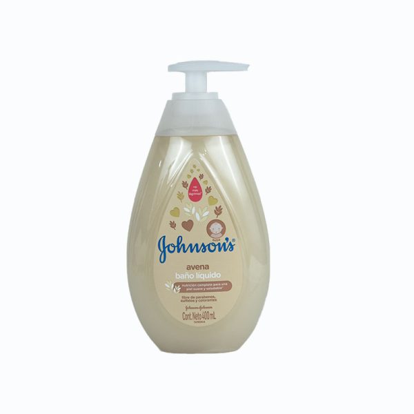 BAÑO JOHNSON BABY LIQUIDO AVENA 400 ML