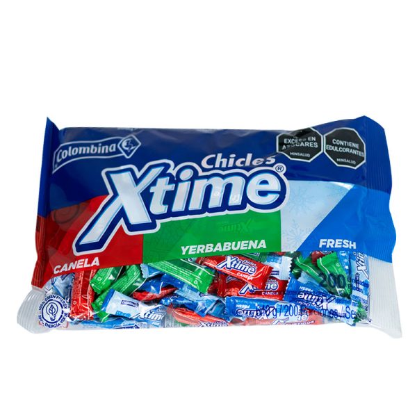 XTIME CHICLE SURTIDOS 2 CAN-YER-FRE
