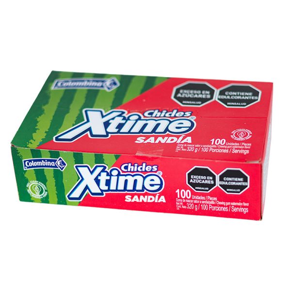 XTIME CHICLE SANDIA