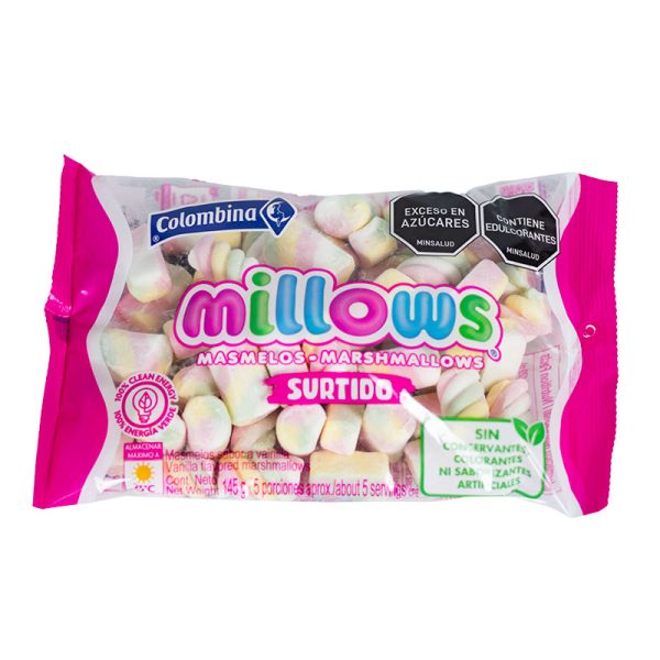 MILLOWS SURTIDOS  145 GR