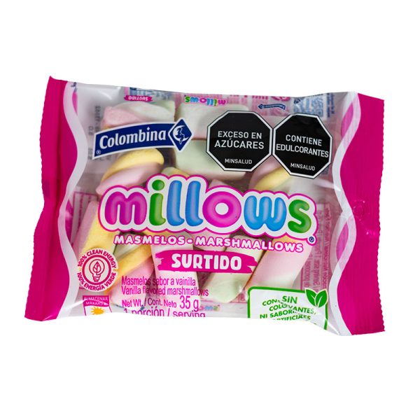 MILLOWS SURTIDOS  35 GR