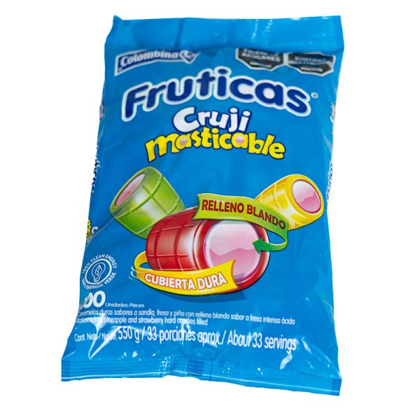 DULCE DURO FRUTICAS CRUJI MASTICABLE