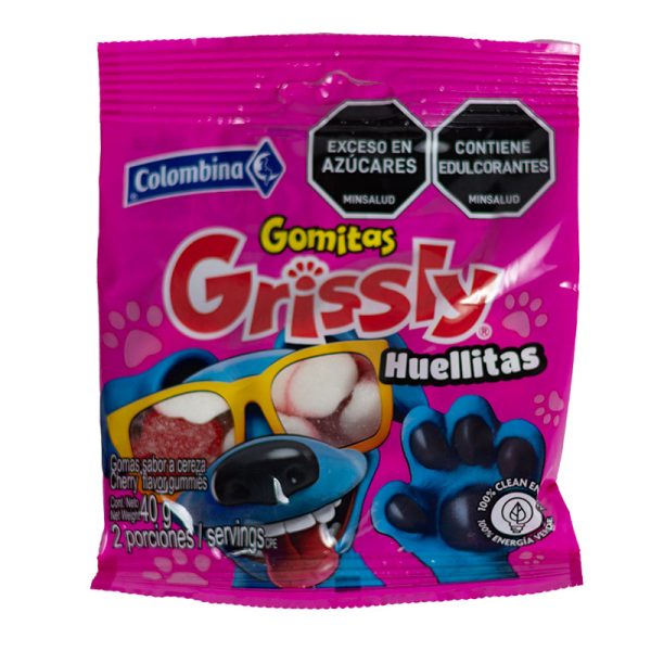 GRISSLY SNACK HUELLITAS