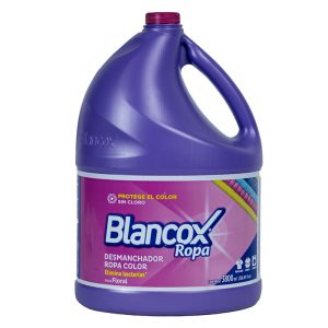 BLANCOX  DESMANCHADOR ROPA COLOR FLORAL  PRECIO ESPECIAL  3800 ML
