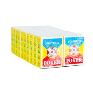FOSFOROS PÓKER X20 UNDS