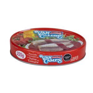 PESCADO EN CONSERVA VANCAMPS TOMATE  225 GR