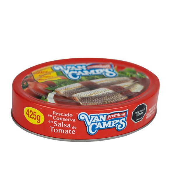 PESCADO EN CONSERVA VANCAMPS EN TOMATE  425 GR