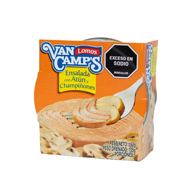 ATUN VANCAMPS CHAMPIÑONES  150 GR