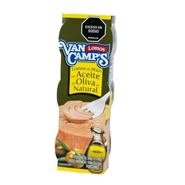 ATUN VANCAMPS ACEITE OLIVA 3 X 80 GR