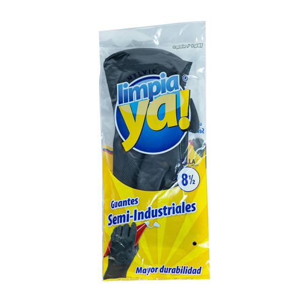 GUANTE LIMPIAYA NEGRO TALLA 8.5