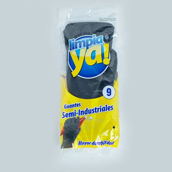 GUANTE LIMPIAYA NEGRO TALLA 9