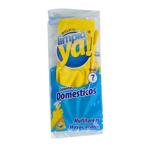 GUANTE LIMPIAYA AMARILLO TALLA 7
