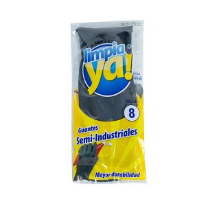 GUANTE LIMPIAYA NEGRO TALLA 8